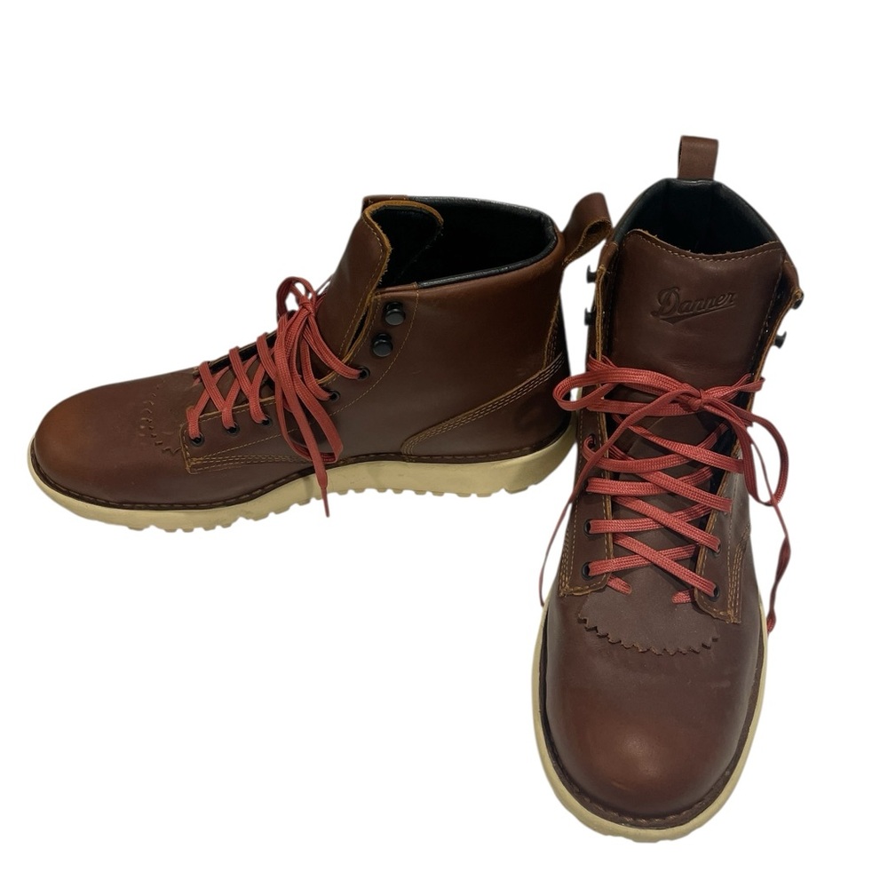 Men’s Danner Logger Brown Leather Boots - Picture 4 of 8